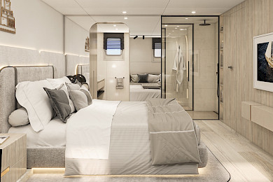 Yacht Maxita cabin