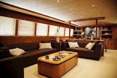 Yacht Project Steel saloon