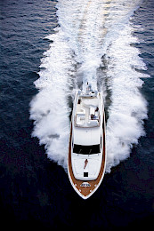 Yacht Day Off top-down view