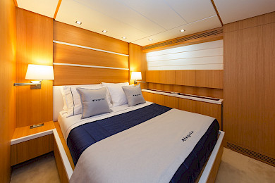 Yacht Alegria cabin